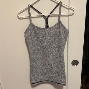 lululemon athletica Black and White Camisole